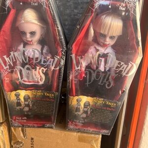Living dead doll set retired HTF
